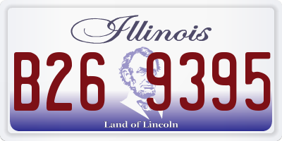 IL license plate B269395