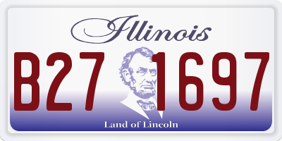 IL license plate B271697