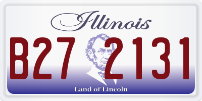 IL license plate B272131