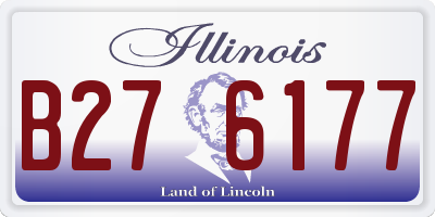 IL license plate B276177