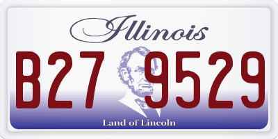 IL license plate B279529