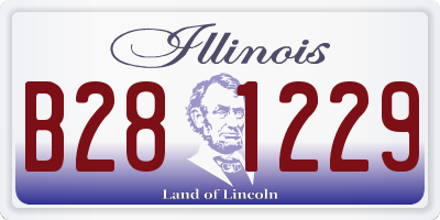 IL license plate B281229