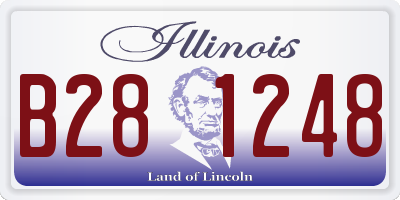 IL license plate B281248