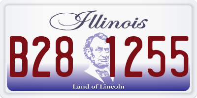 IL license plate B281255