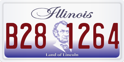 IL license plate B281264