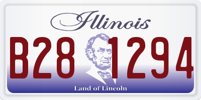 IL license plate B281294