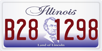 IL license plate B281298