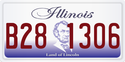 IL license plate B281306