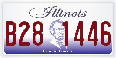 IL license plate B281446