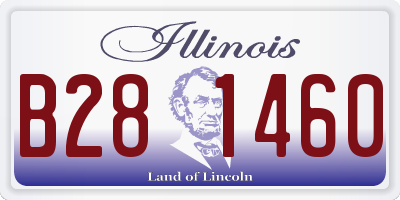 IL license plate B281460