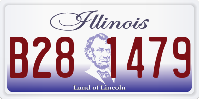 IL license plate B281479