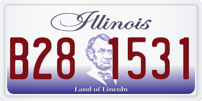 IL license plate B281531