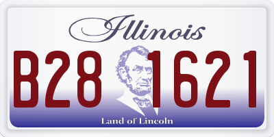 IL license plate B281621