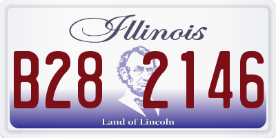IL license plate B282146