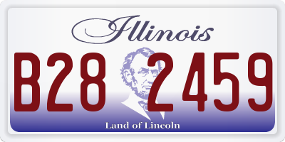 IL license plate B282459
