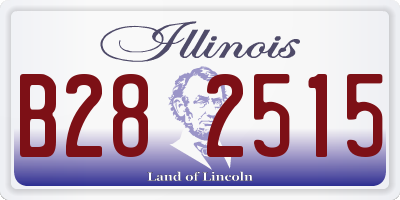 IL license plate B282515