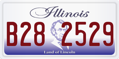 IL license plate B282529