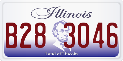 IL license plate B283046
