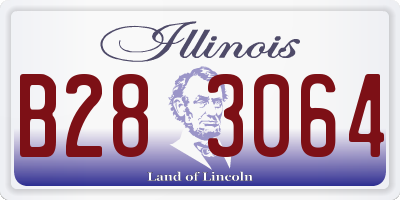 IL license plate B283064