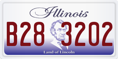 IL license plate B283202