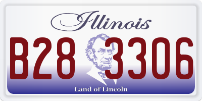 IL license plate B283306