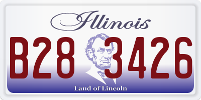 IL license plate B283426