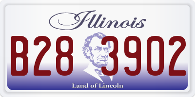 IL license plate B283902
