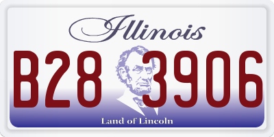 IL license plate B283906