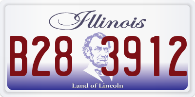 IL license plate B283912
