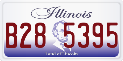 IL license plate B285395