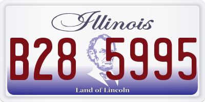 IL license plate B285995