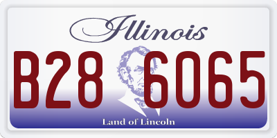 IL license plate B286065