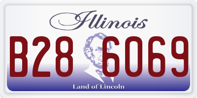 IL license plate B286069