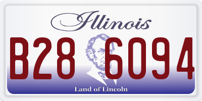 IL license plate B286094
