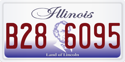 IL license plate B286095