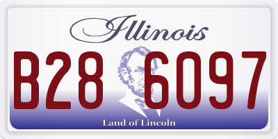 IL license plate B286097