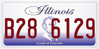 IL license plate B286129