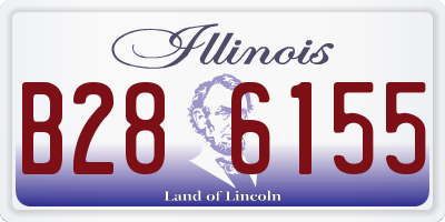 IL license plate B286155