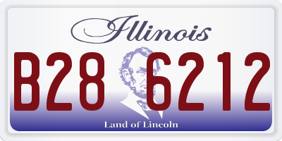 IL license plate B286212