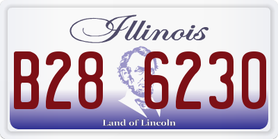 IL license plate B286230