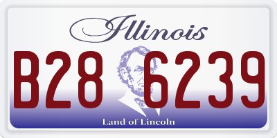 IL license plate B286239