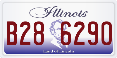 IL license plate B286290