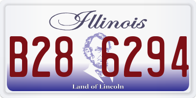 IL license plate B286294