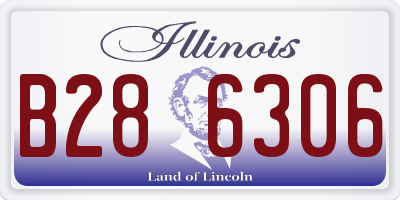 IL license plate B286306