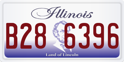 IL license plate B286396