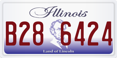 IL license plate B286424
