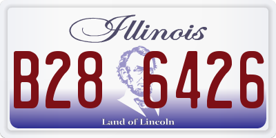 IL license plate B286426