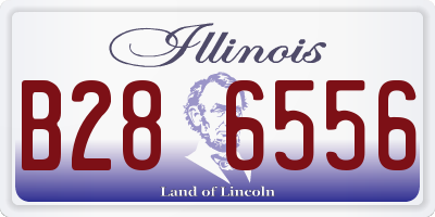 IL license plate B286556