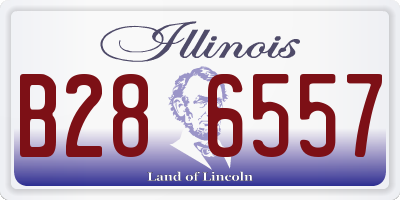 IL license plate B286557