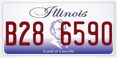 IL license plate B286590